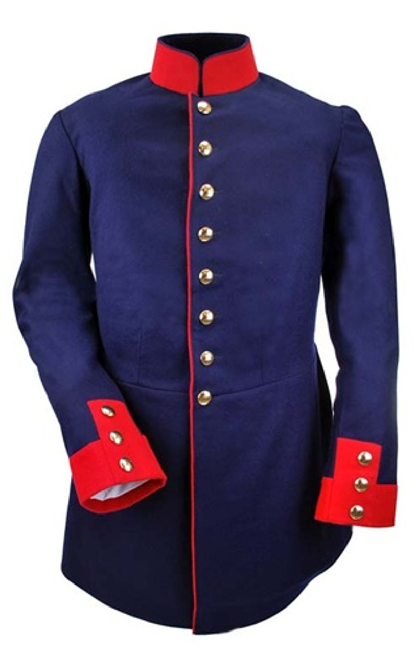 Dunkelblau Prussian Dress Tunic from Hessen Antique