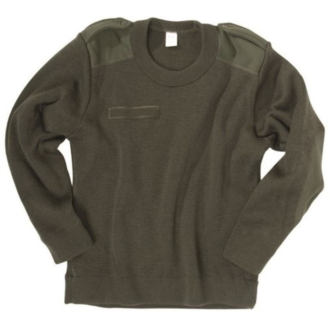 French OD Commando Sweater from Hessen Antique