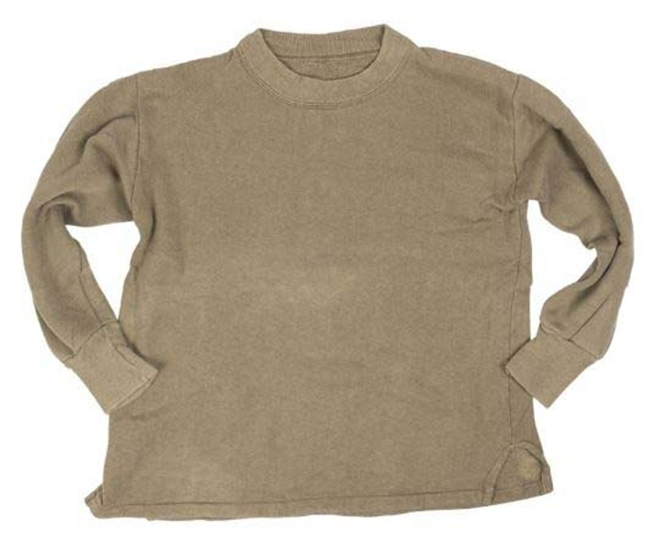 French Army OD Long Sleeve Sweatshirt from Hessen Surplus