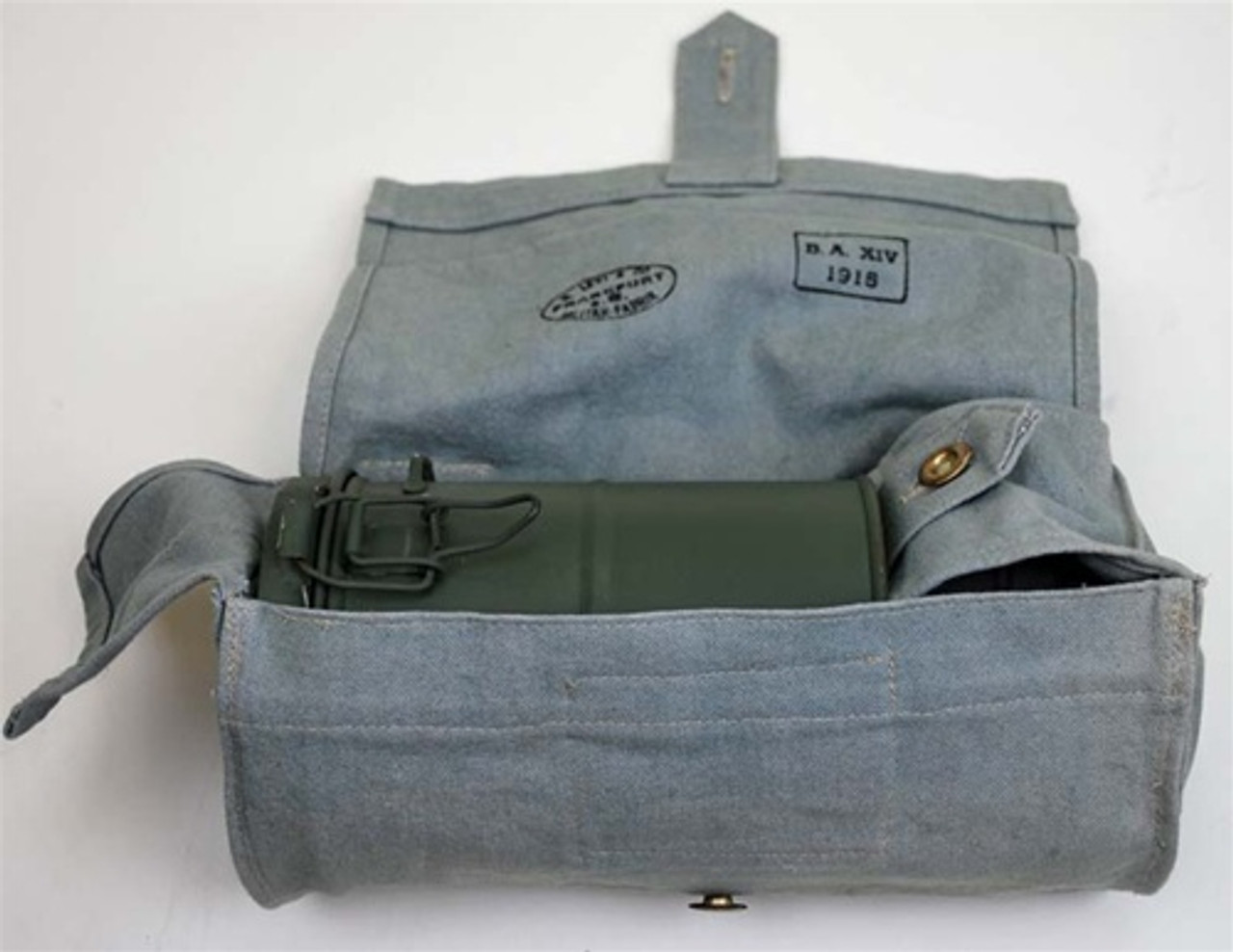 1910s WW1 ガスマスクバック ハンドペイント レアカラー ヴィンテージ 000000015989_NEIAHcX.jpg