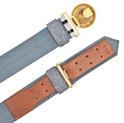 Prussian Officer's Brocade Belt & Buckle from Hessen Antique