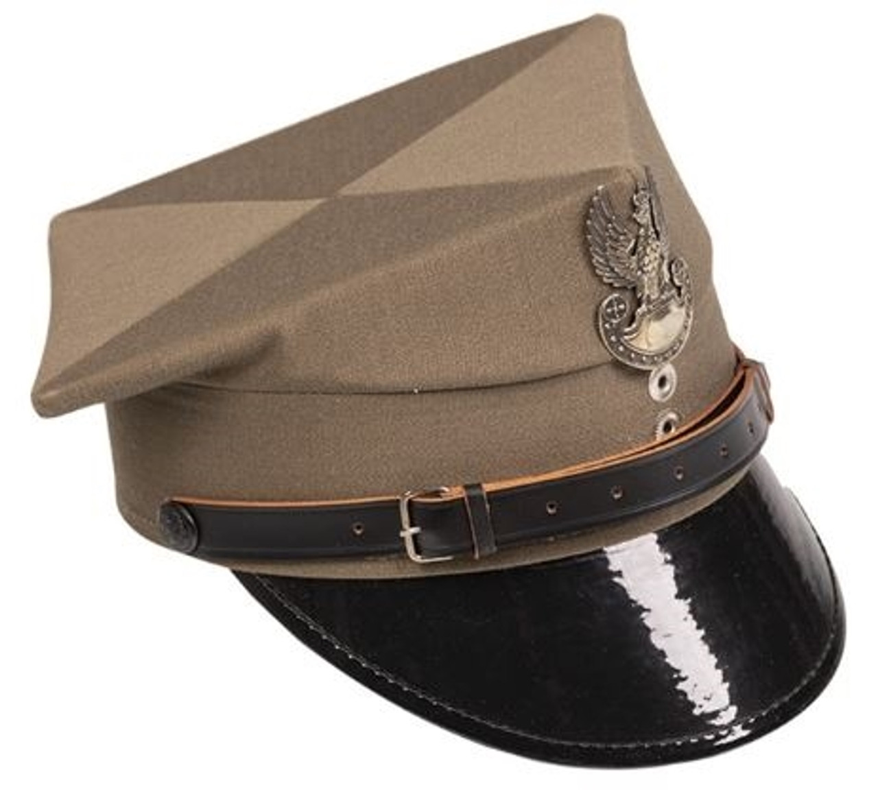 Traditional Polish Army Visor Hat from Hessen Surplus