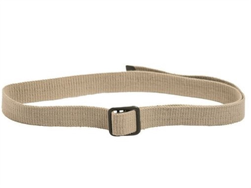 French Army Khaki Trouser Belt - Used