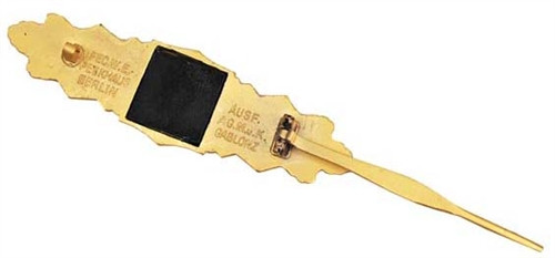 Close Combat Clasp in Gold (Nahkampfspange) from Hessen Antique