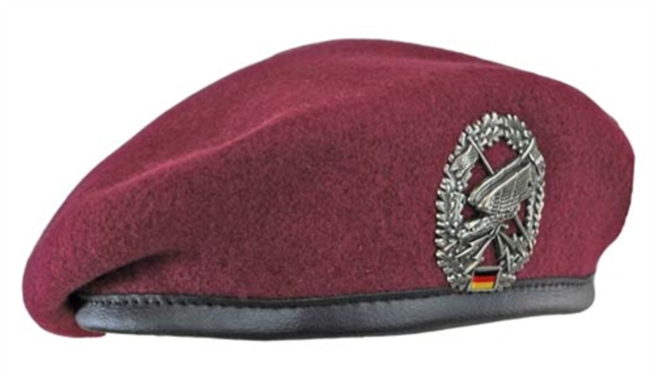 Bundeswehr Fernspähtruppe Beret from Hessen Antique