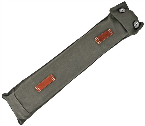 Repro WWII Zeltbahn Poles and Stake Set With Grey Pouch from
