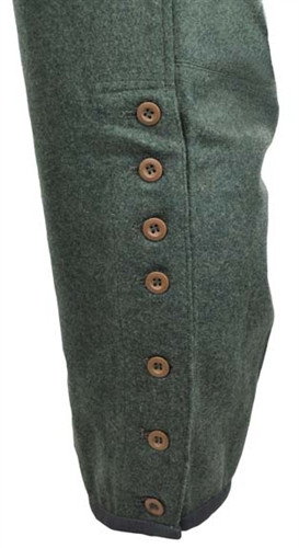 Riding Breeches in Feldgrau Wool