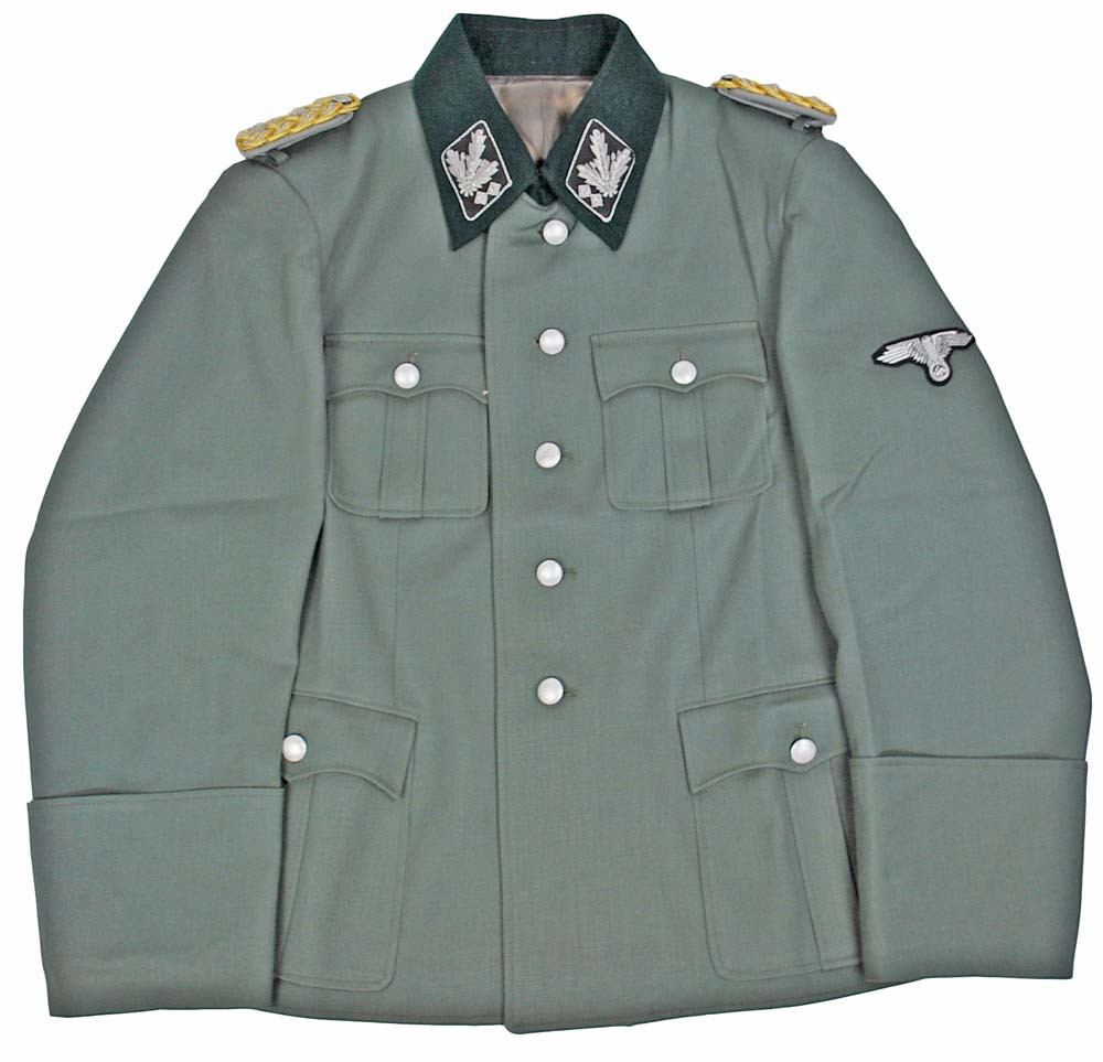 SS General Officer's M35 Gabardine Jacket With Insignia