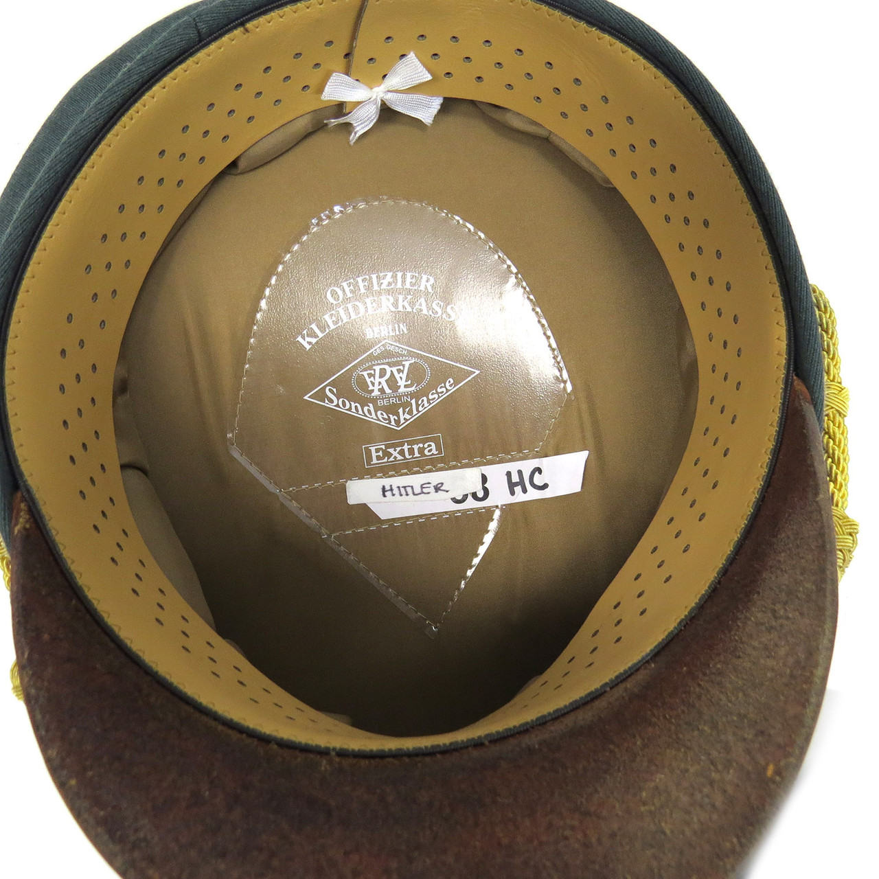 Fictional Adolf Hitler Visor Cap From Major TV Series from Hessen Antique