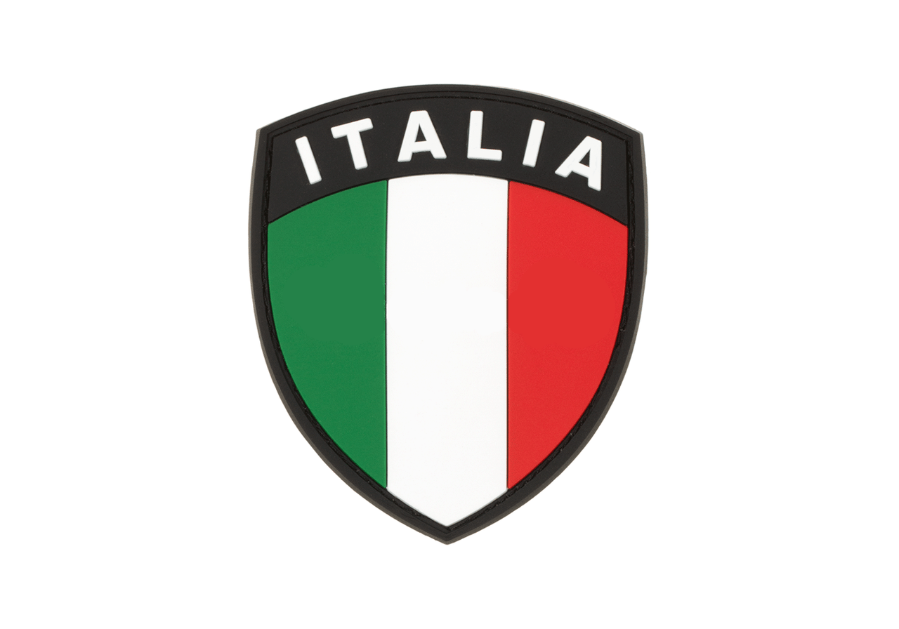 Italia Flag Rubber Patch