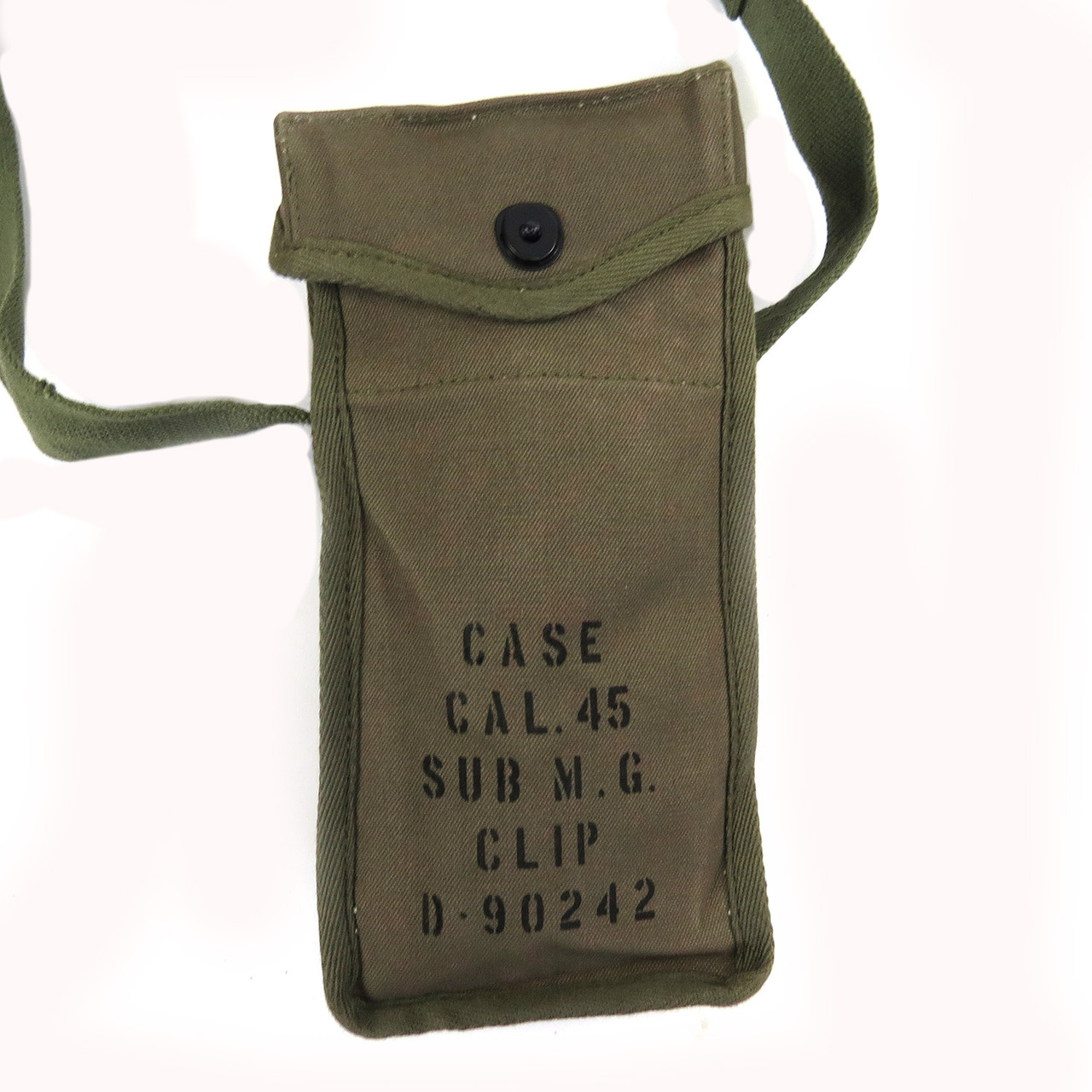 WWII Cal .45 Sub Machine Gun Magazine Carry Case