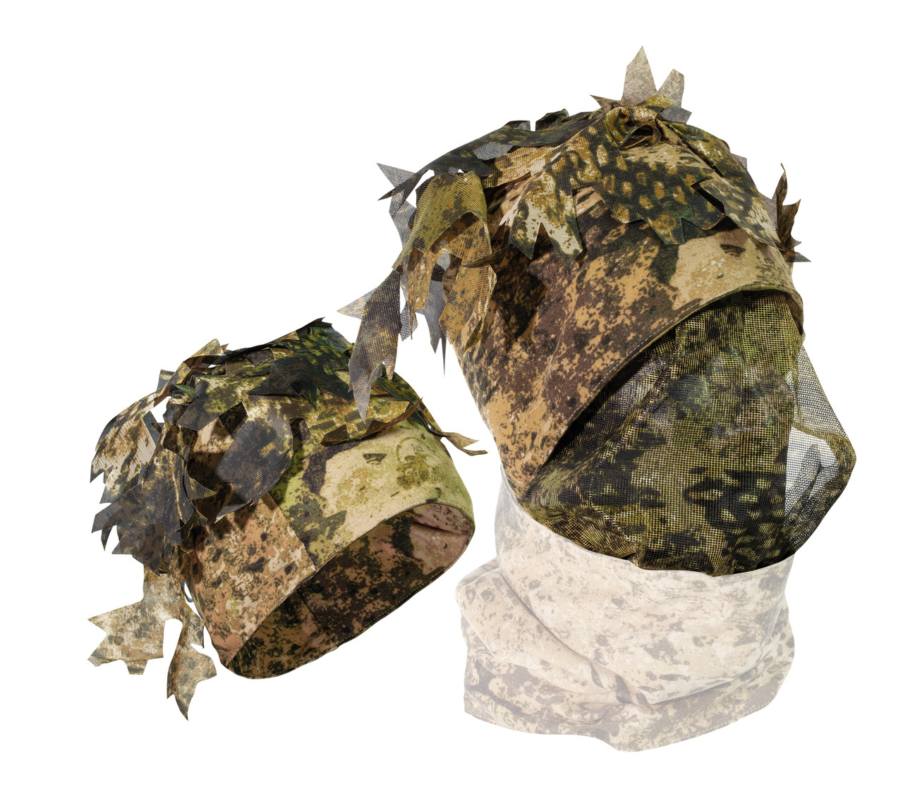 PHANTOMLEAF ORU Beanie, Reversible G2 w/ Face Mesh and Camo Loops