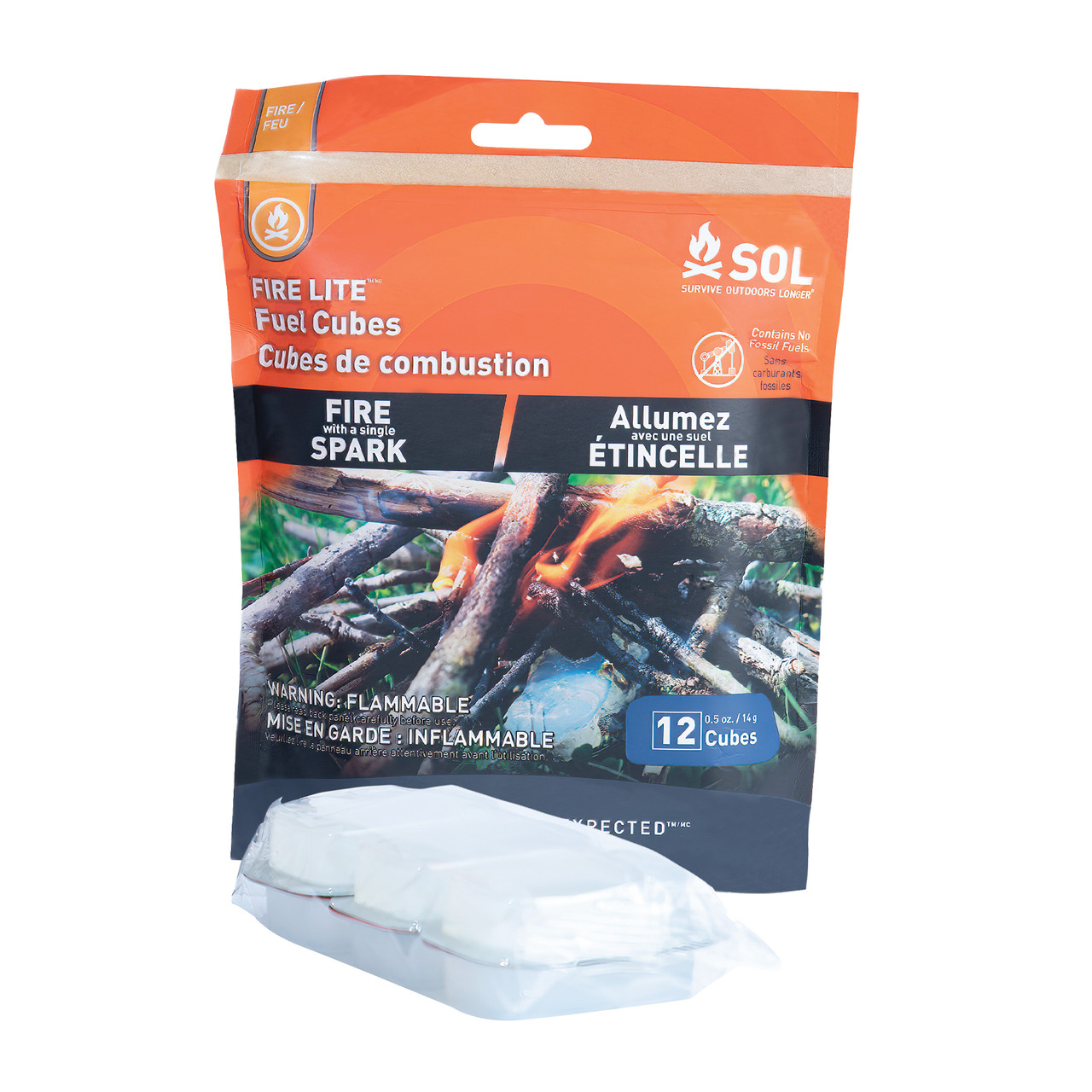 SOL Fire Lite Fuel Cubes