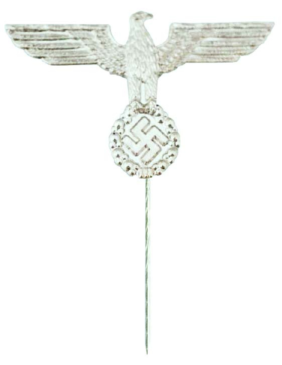 Silver NSDAP Party/ HEER Eagle Stick Pin