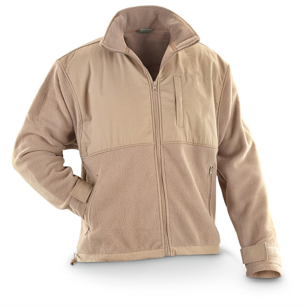 MIL-TEC® COYOTE FLEECE JACKET-NEW