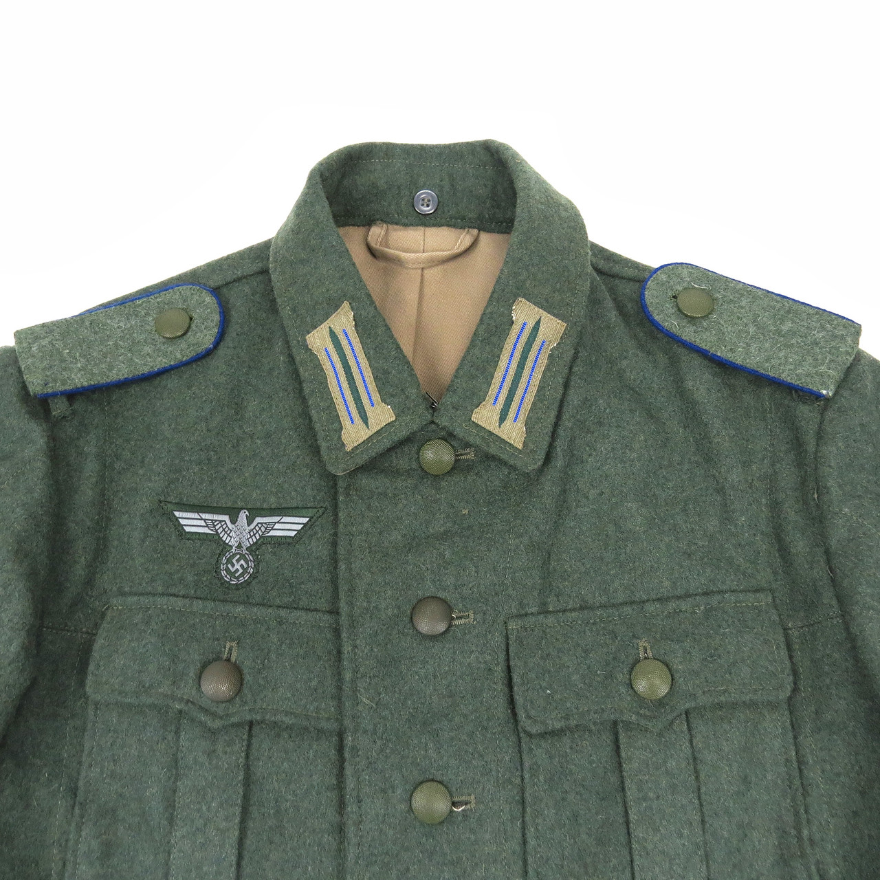WH M40 Sani Feldbluse - Size: 38 (Medium)