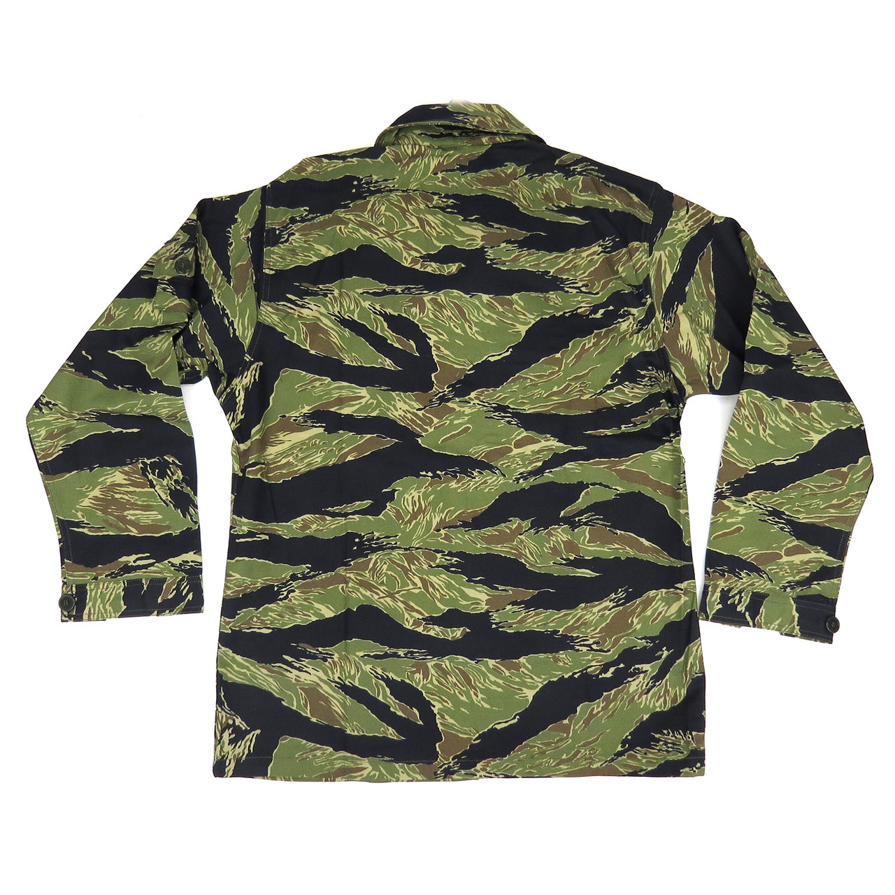 安い定番ウィンダンシー　TIGER CAMO SHIRT LS　黒XL トップス