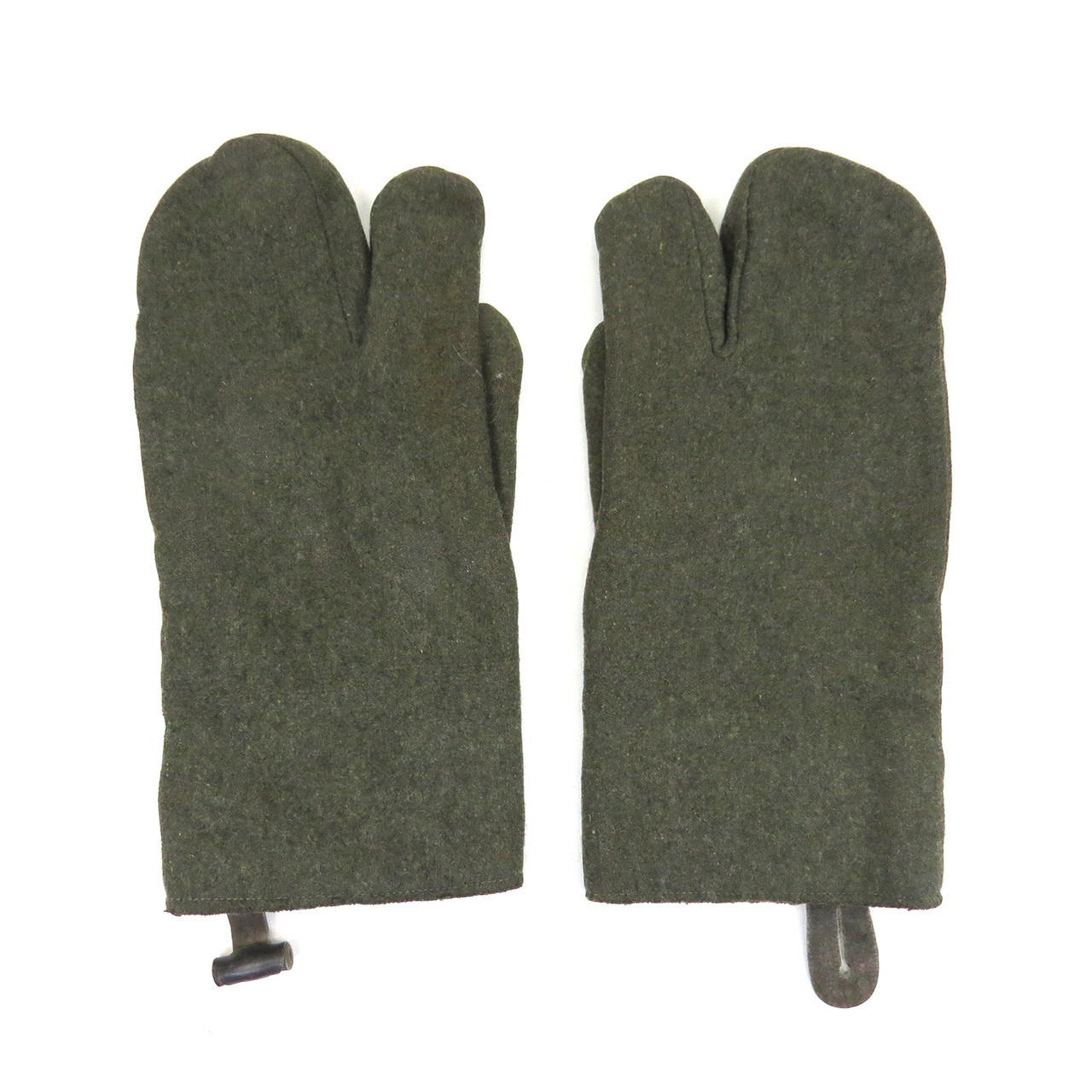 Original WWII German Winter Mitts with Trigger Finger & Thumb