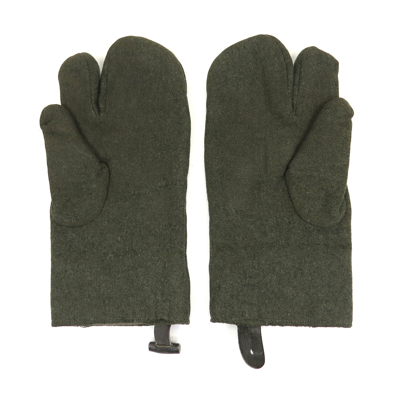 Original WWII German Winter Mitts with Trigger Finger & Thumb