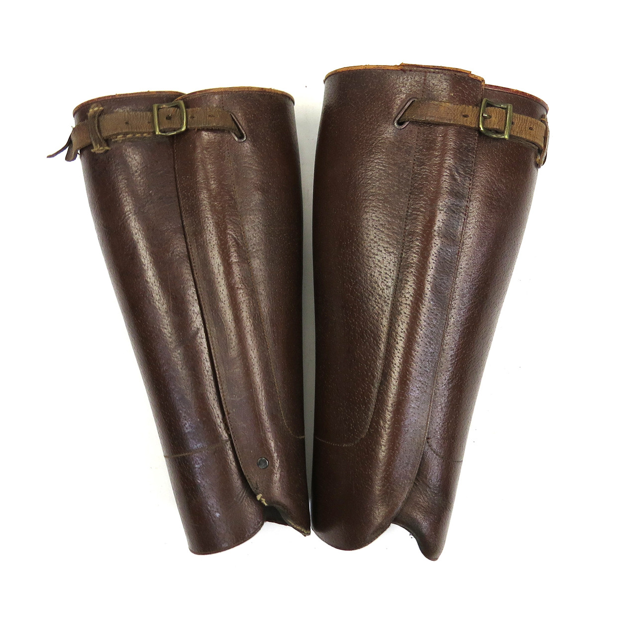 Original WWI - WWII German Leather Leggings
