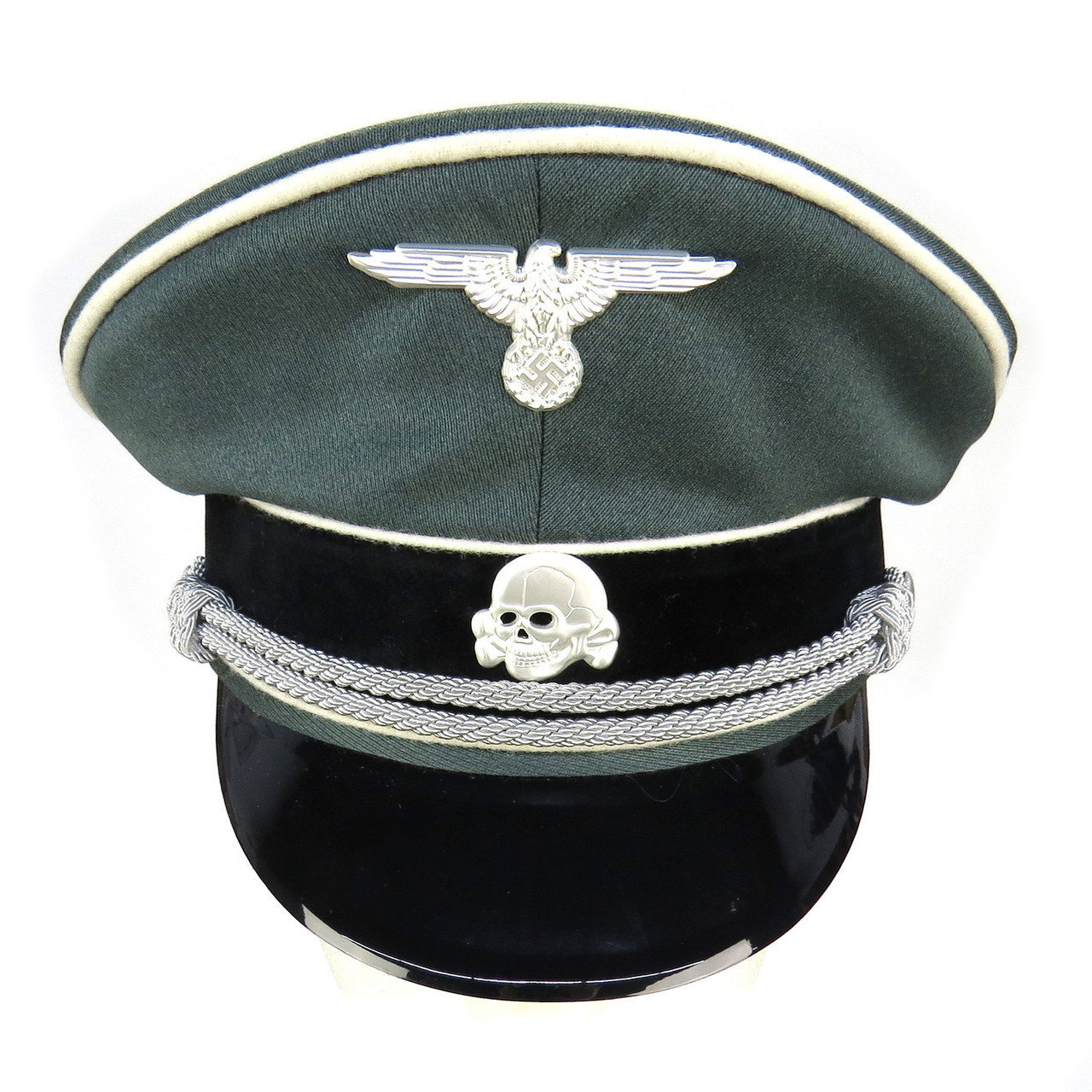 Waffen SS Officer Visor Cap (Erel) - Size 60