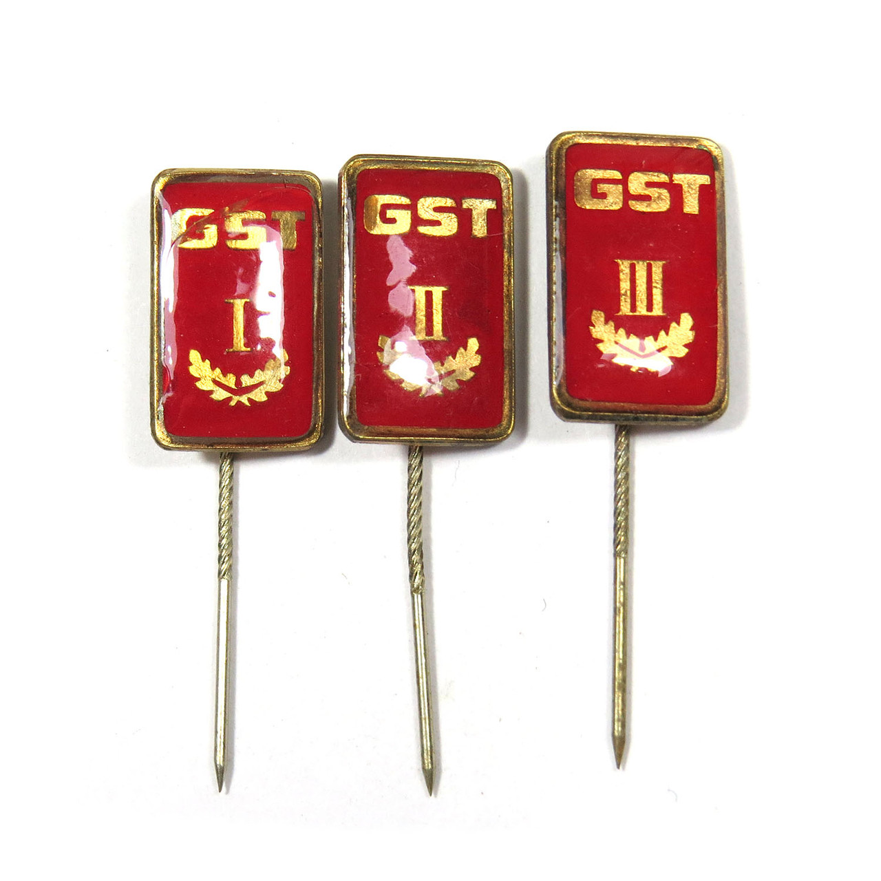 GST Pin set for Sports Classification Judge - Martial Arts