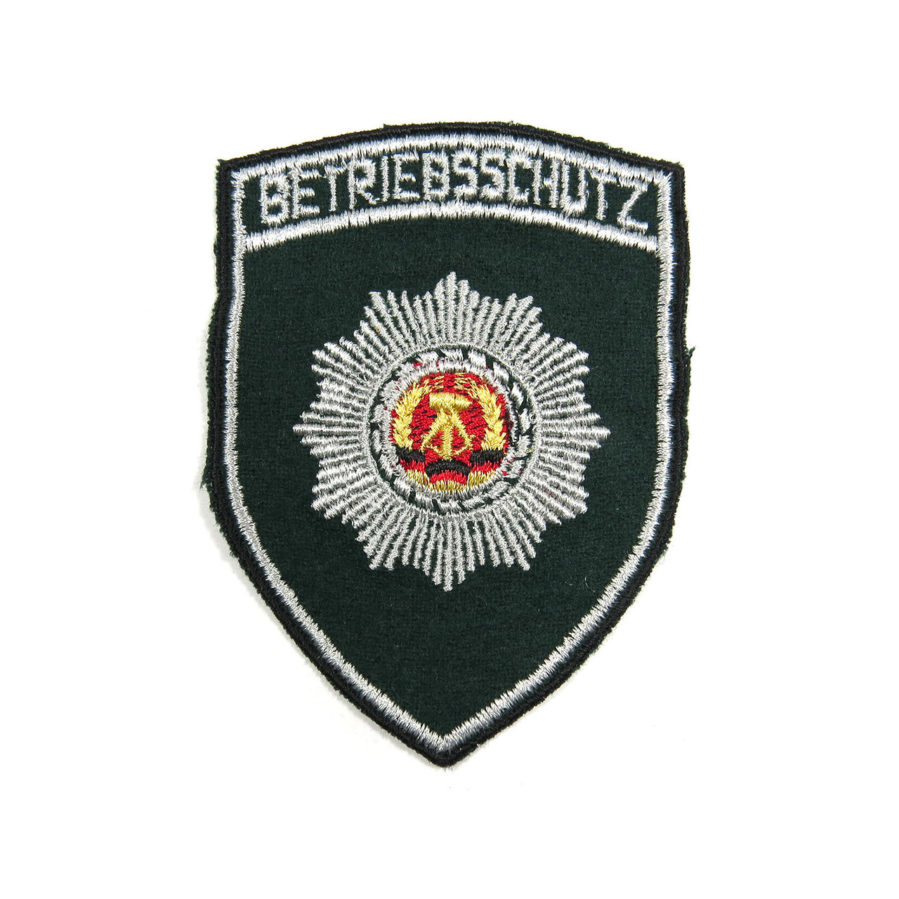 DDR Betriebsschutz Polizei Patch