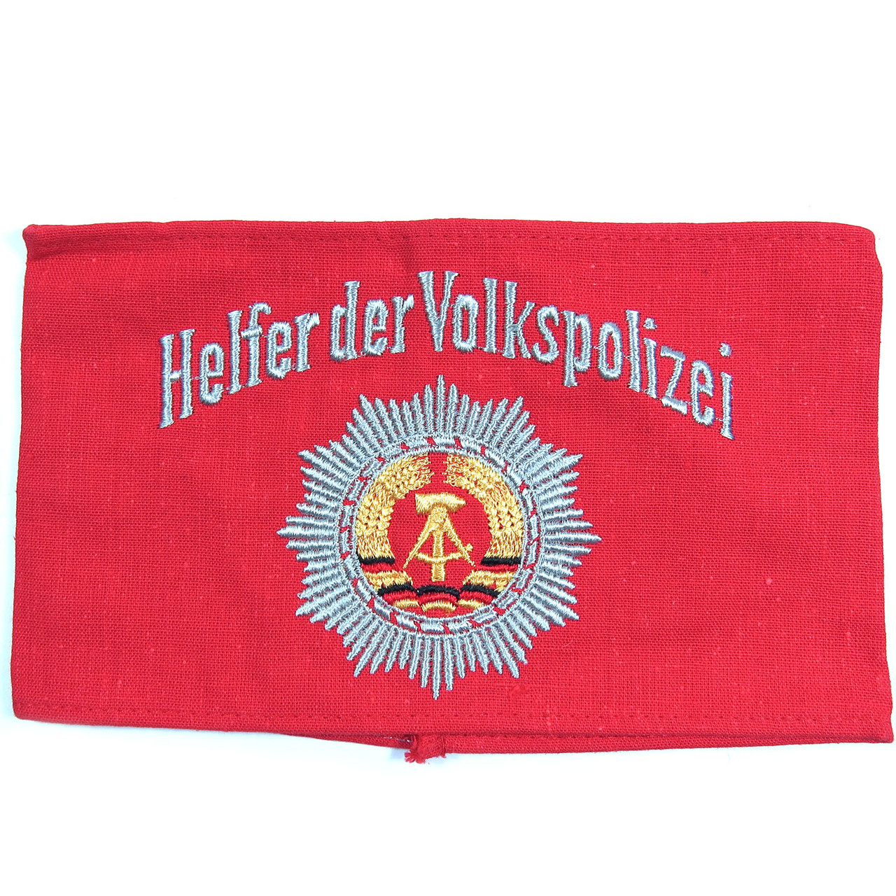 Armband of the  Auxiliary of the People's Police