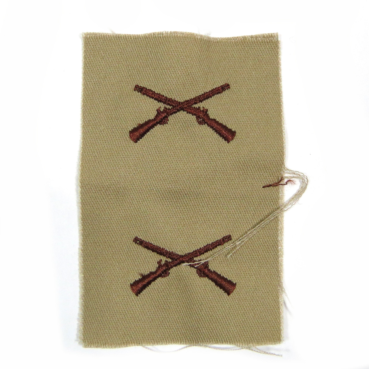 Infantry Officer Sew-on Branch Insignia - Desert (x2)