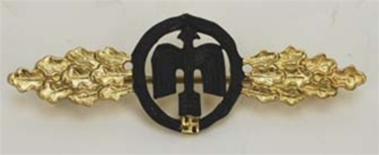 Luftwaffe Night Fighter Clasp - Gold from Hessen Antique