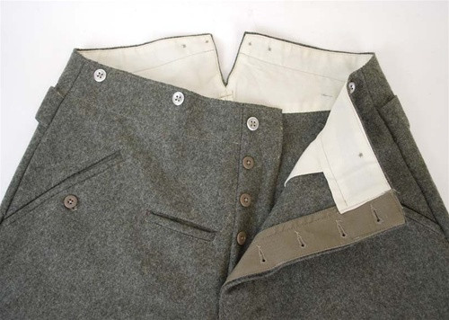 Model 1910/14/15 Feldgrau Feldhosen from Hessen Antique