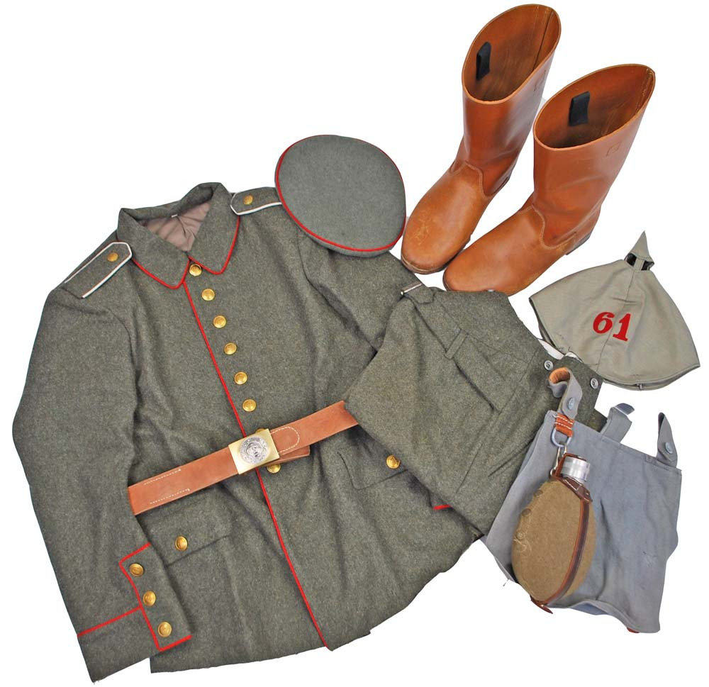 WWI German Infantry Uniform & Basic Equipment Set - Film Stock