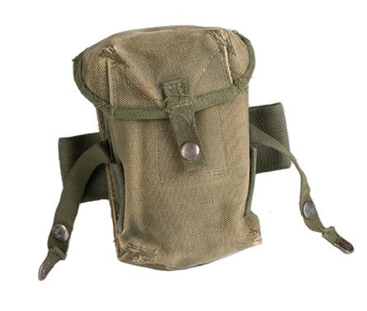 Greek Army M56 Style M16 OD Magazine Pouch - Canvas