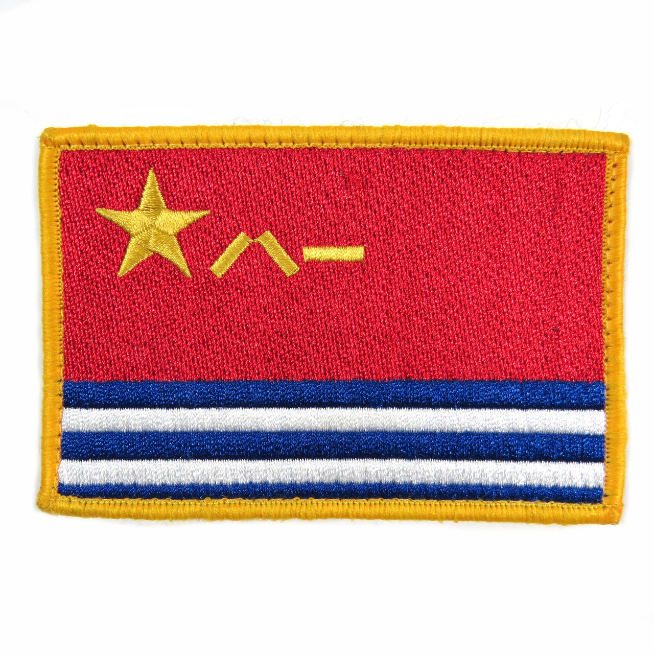 China Flagge Patch – Bestickt, 9 X 6 Cm, Zum Aufnähen Oder Aufbügeln, Exklusiv Bei 1000 Flaggen
