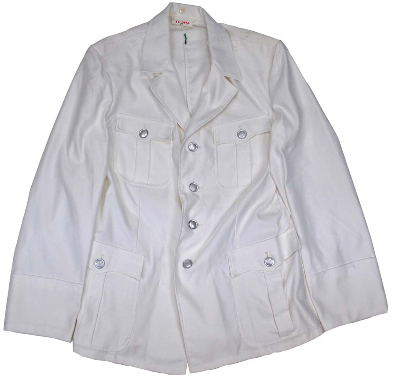 East German Army Summer White Uniform Jacket (m 44) - Movie Stock