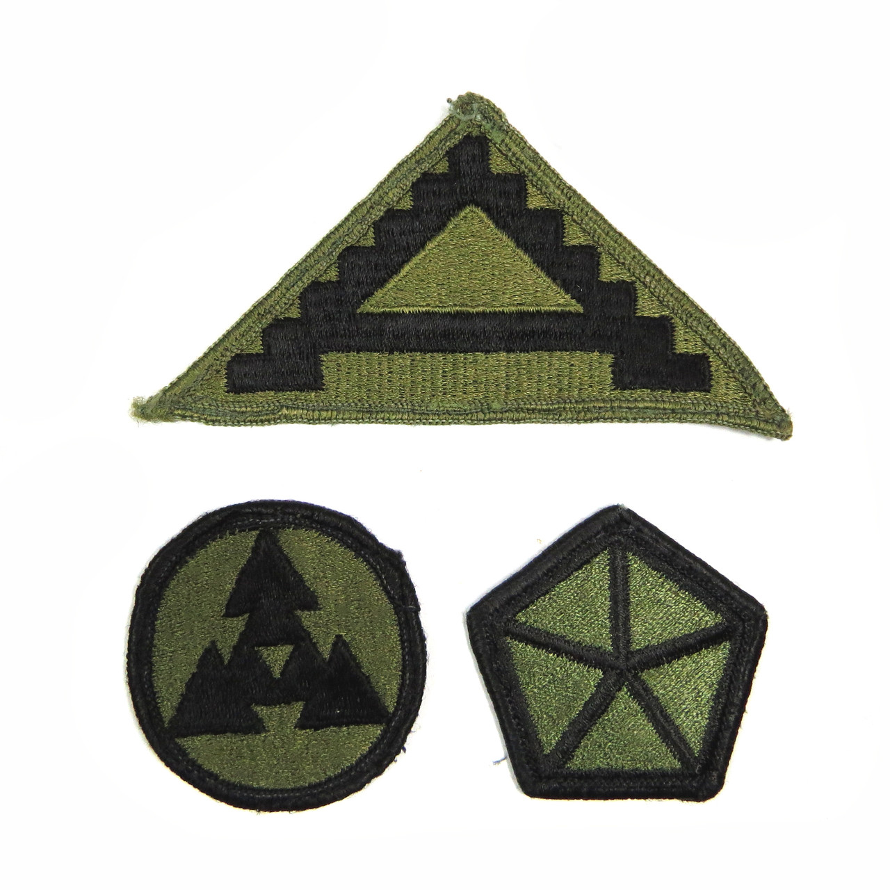 US Army Germany Unit Patch Group - Subdued (used)