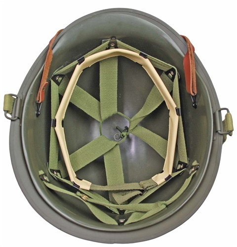 WWII M1 Helmet And Liner Reproduction from Hessen Antique