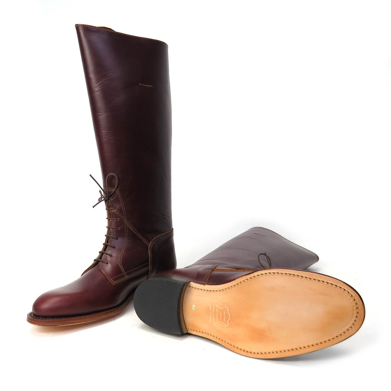 Officer Brown Riding Boots Officer Brown Riding Boots