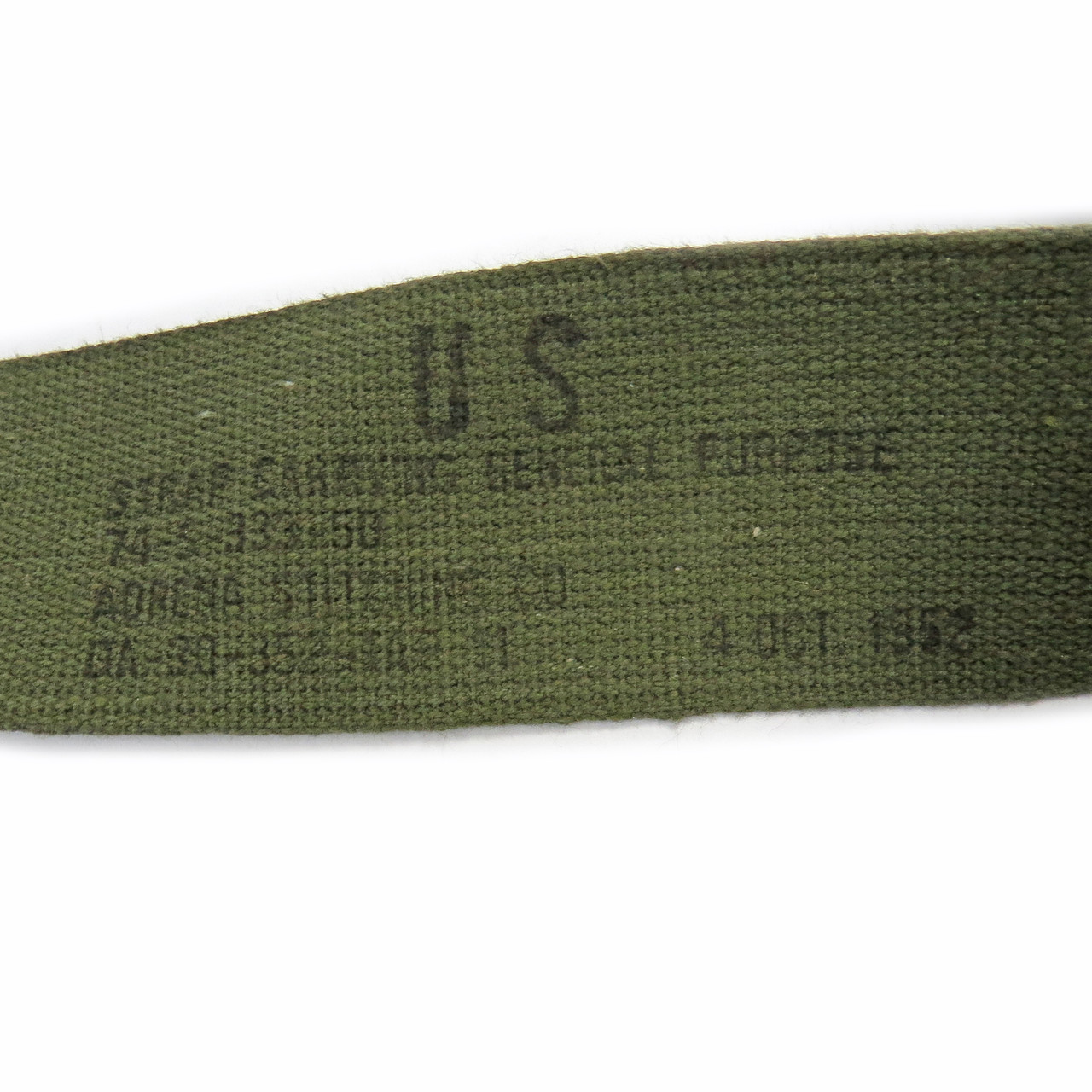 USGI General Purpose Adjustable Canvas Strap OD Green