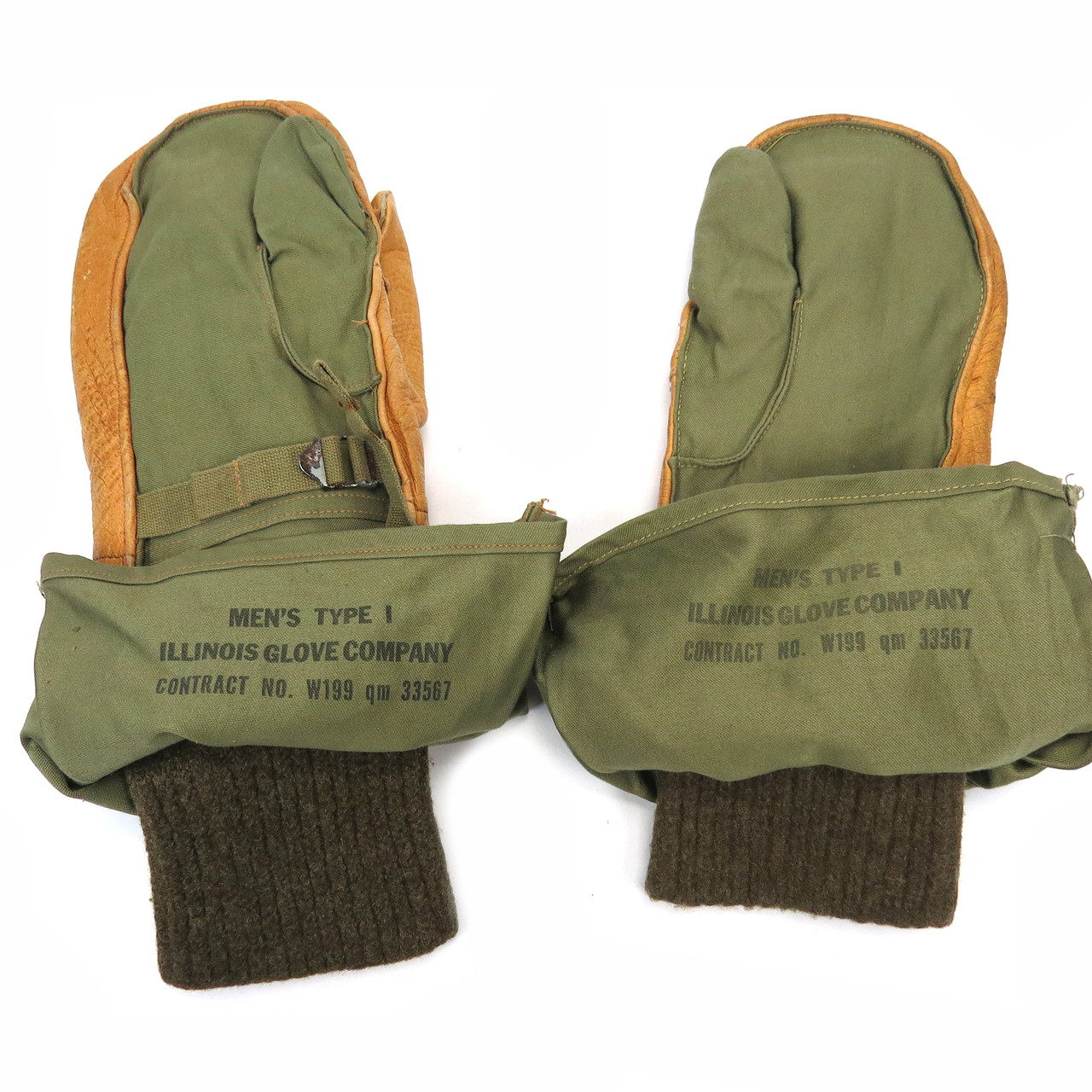 Original WWII GI  Trigger Finger Mittens