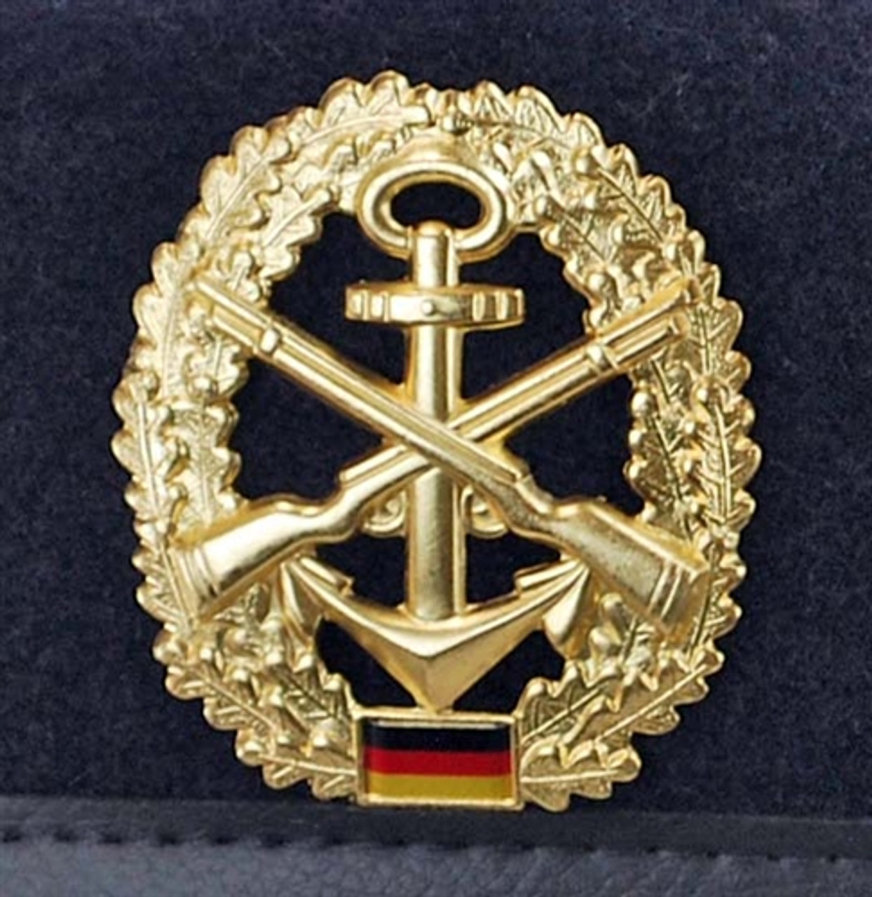 Bundeswehr Marinesicherung Beret from Hessen Antique