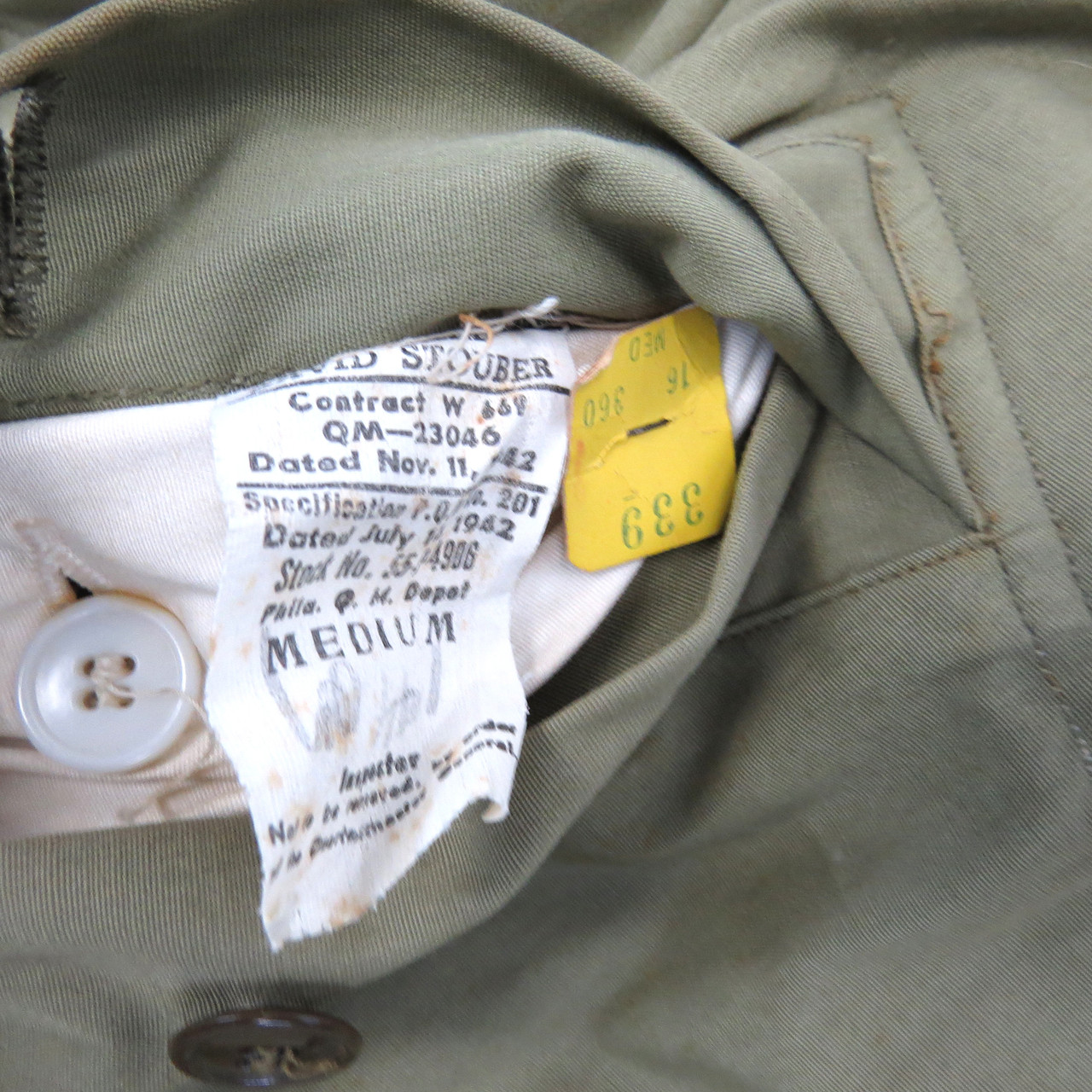 Original WWII US Army Reversible Ski Parka