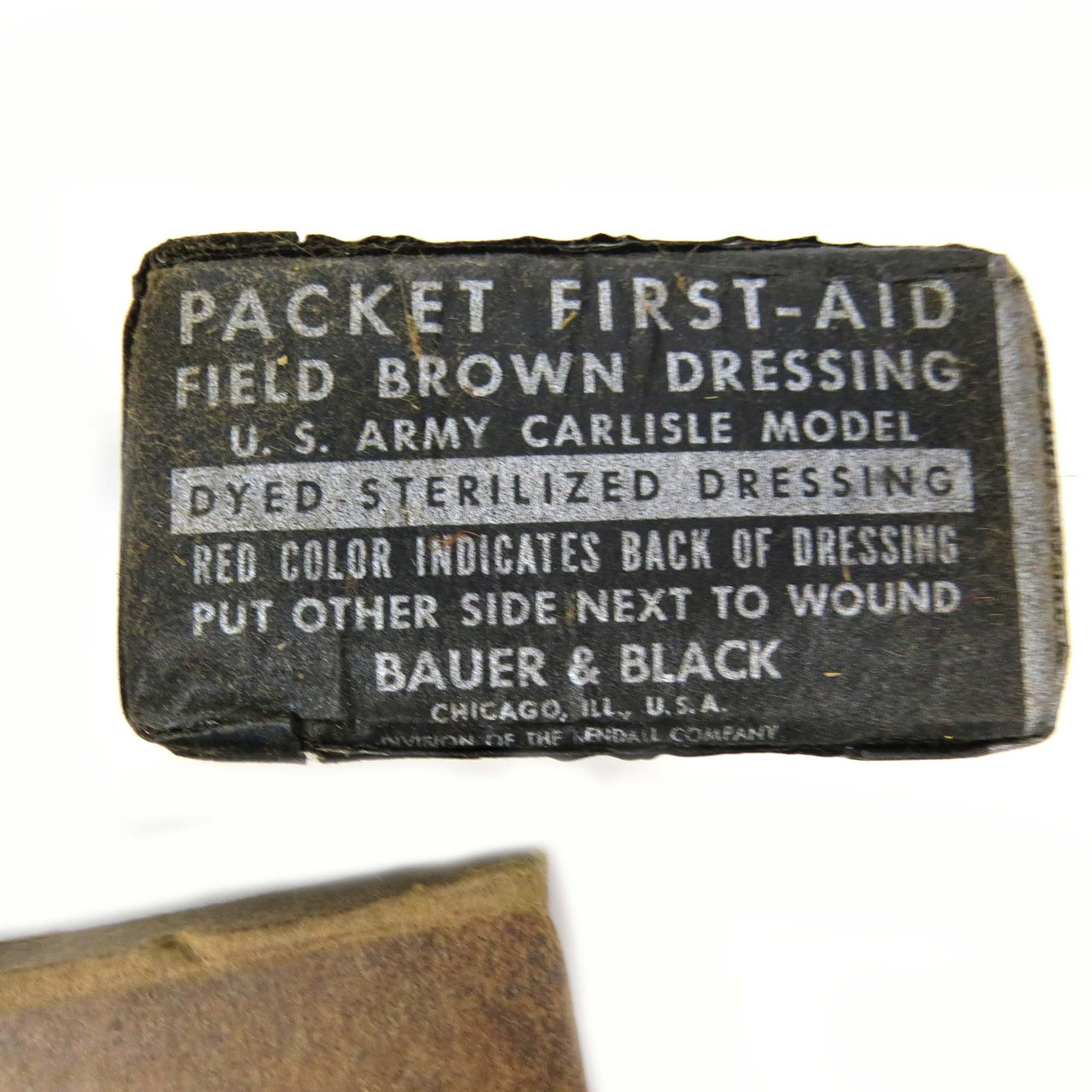 Original WWII, US Army Carlisle First Aid Dressing