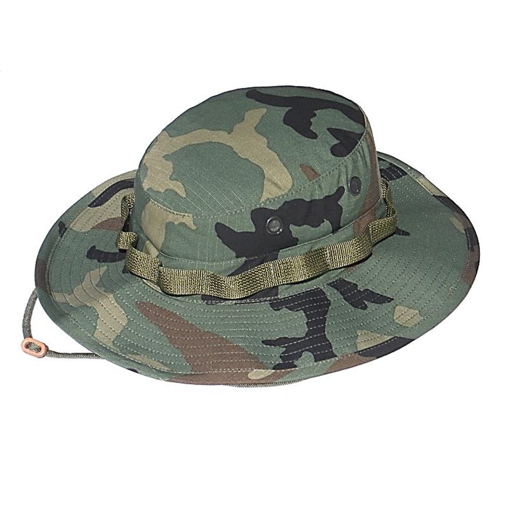 Woodland Camo Boonie Hat