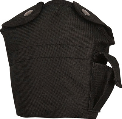 Black Enhanced Nylon 1 Quart Canteen Cover Hessen Tactical