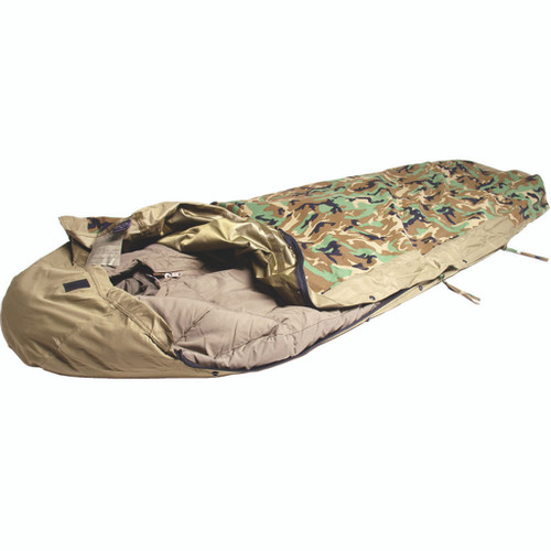MIL-TEC® WOODLAND CAMO TRILAM SLEEPING BAG COVER MIL-TEC® WOODLAND CAMO TRILAM SLEEPING BAG COVER
