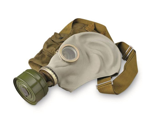 RUSSIAN GAS MASK W/FILTER & BAG NEW