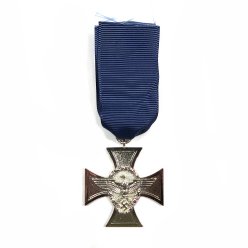 Polizei 18 Year Service Medal (No Device on Ribbon)