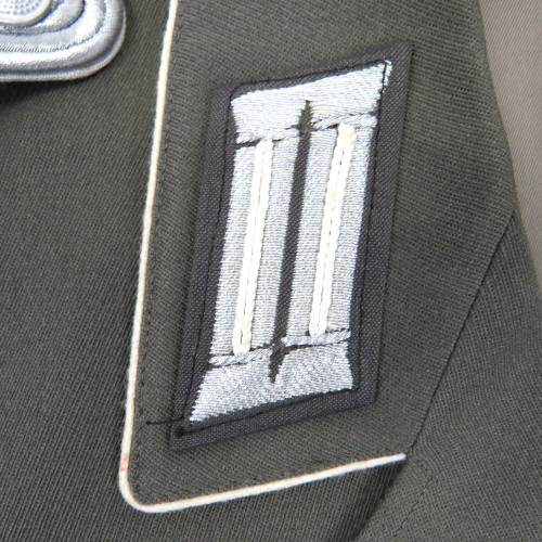 E. German Officer Uniform Jacket With Insignia - Large
