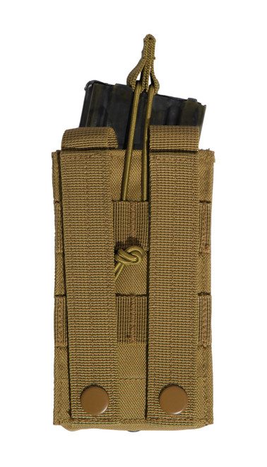 MOLLE Open Top Single Mag Pouch- Coyote